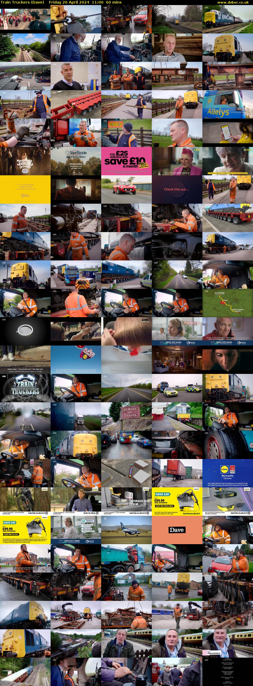 Train Truckers (Dave) Friday 26 April 2024 11:00 - 12:00