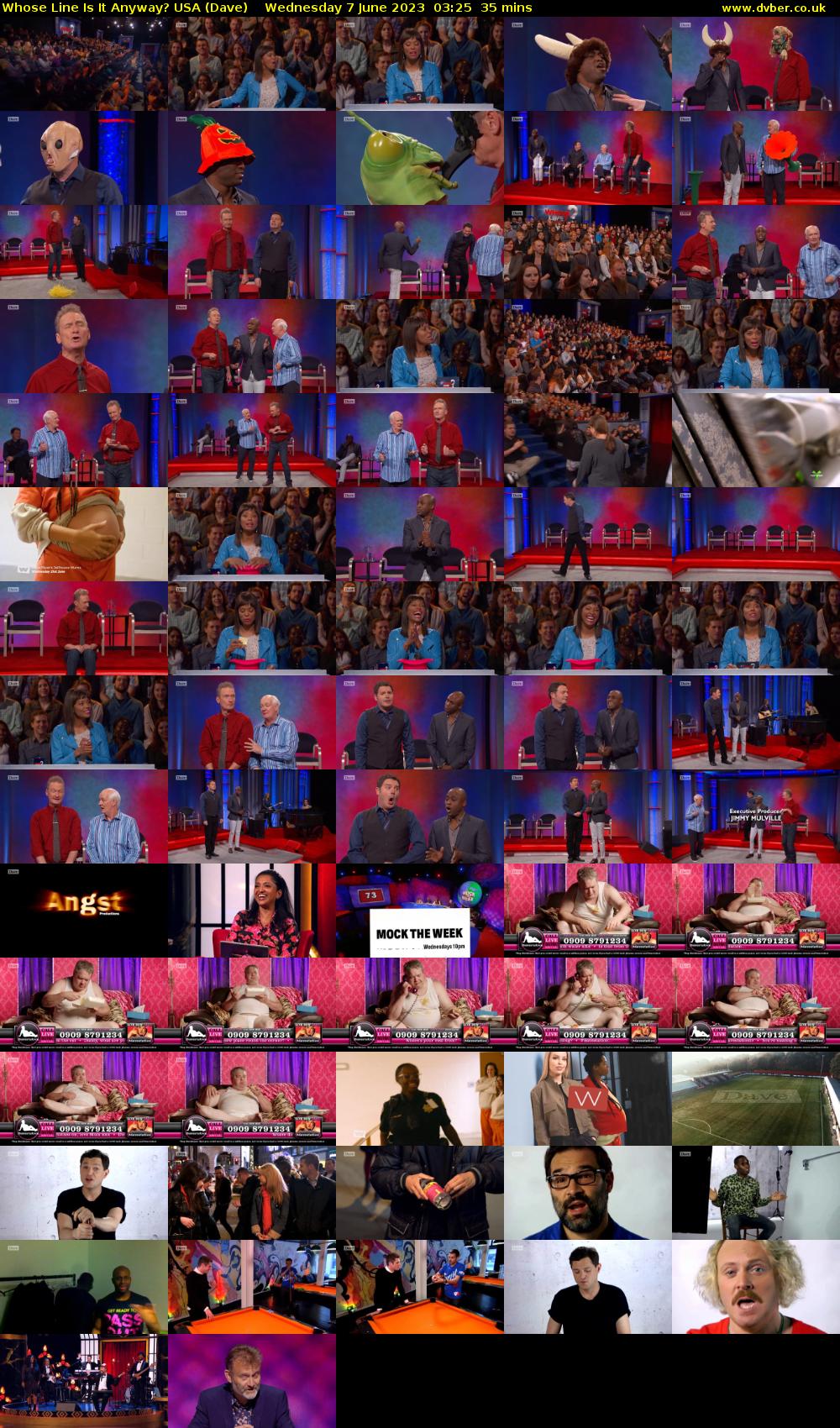 Whose Line Is It Anyway? USA (Dave) Wednesday 7 June 2023 03:25 - 04:00