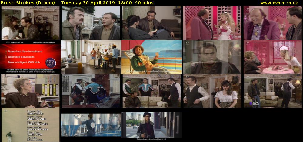 Brush Strokes (Drama) Tuesday 30 April 2019 18:00 - 18:40