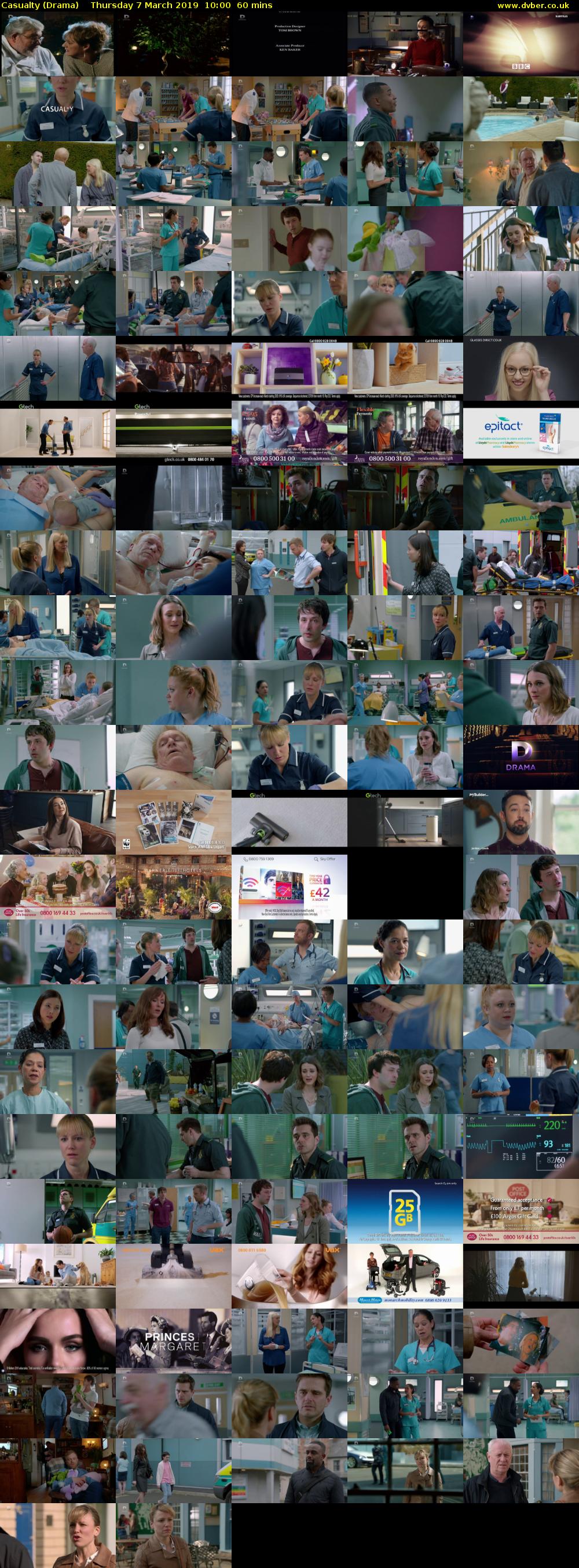 Casualty (Drama) Thursday 7 March 2019 10:00 - 11:00