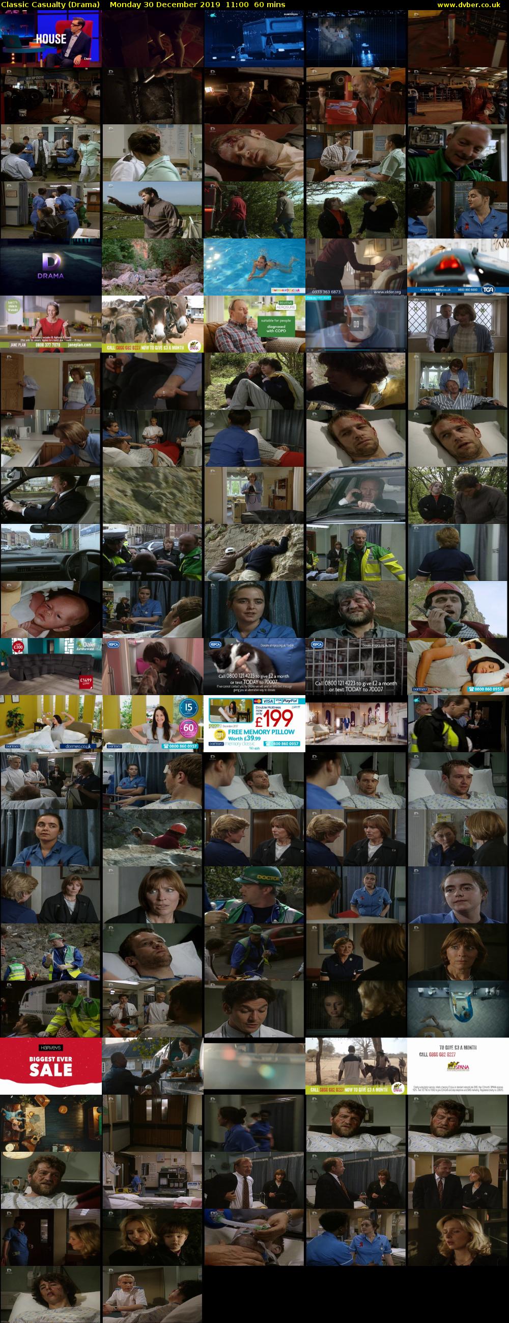 Classic Casualty (Drama) Monday 30 December 2019 11:00 - 12:00