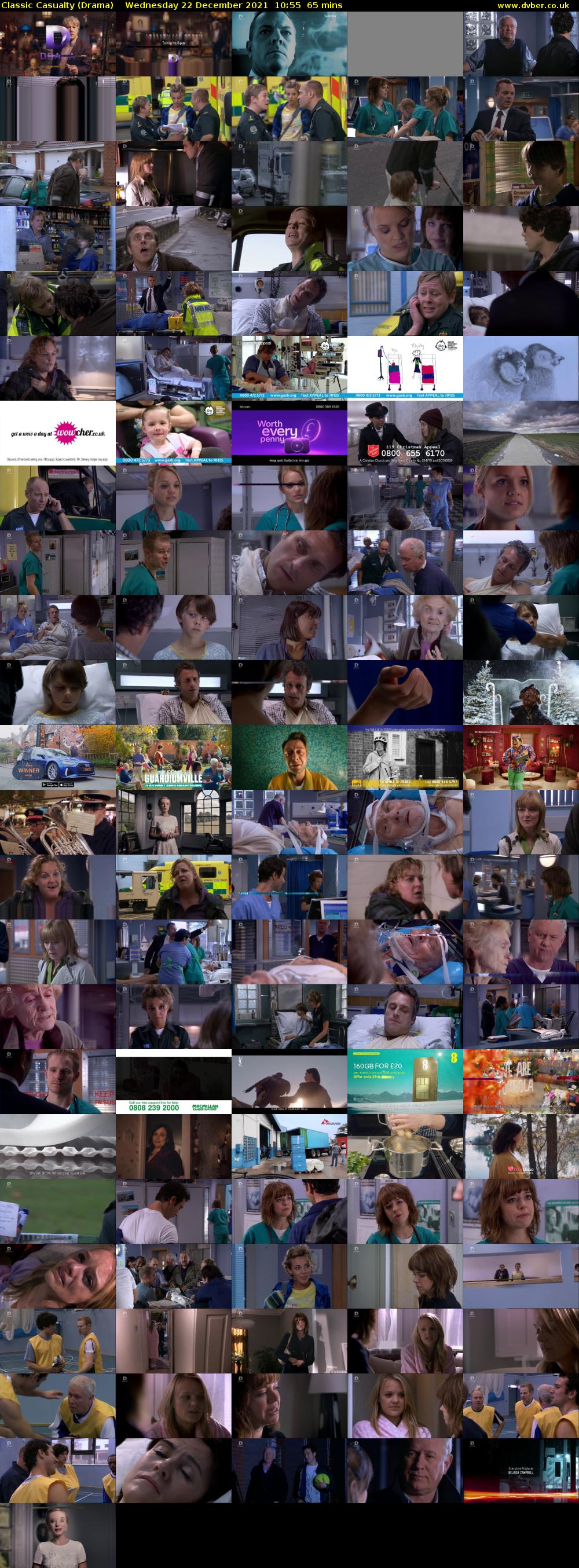 Classic Casualty (Drama) Wednesday 22 December 2021 10:55 - 12:00