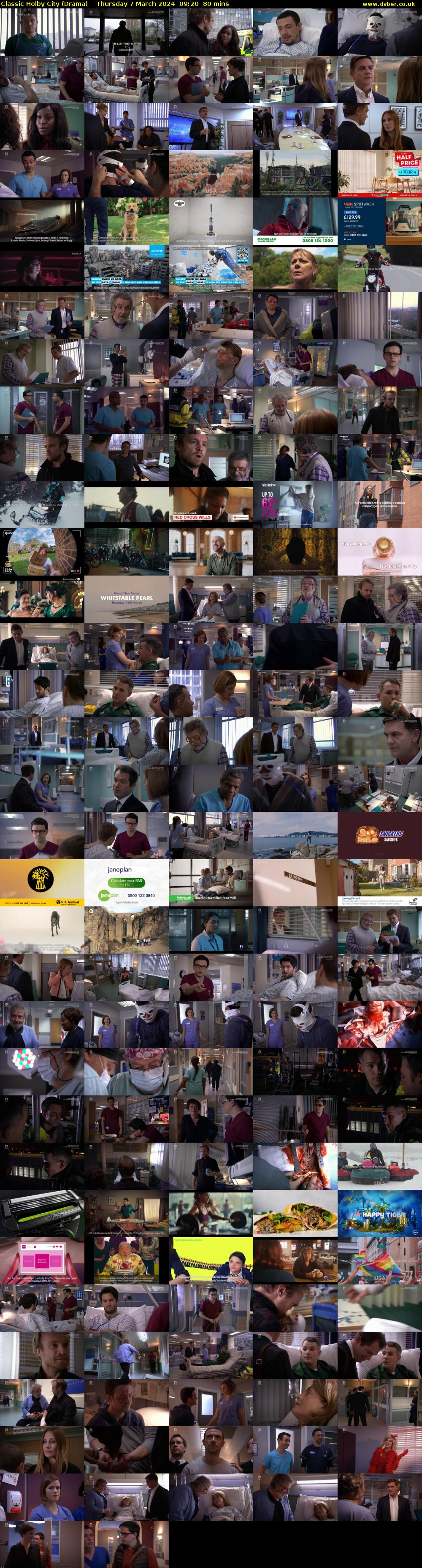 Classic Holby City (Drama) Thursday 7 March 2024 09:20 - 10:40