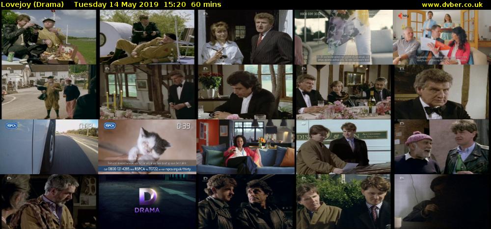 Lovejoy (Drama) Tuesday 14 May 2019 15:20 - 16:20