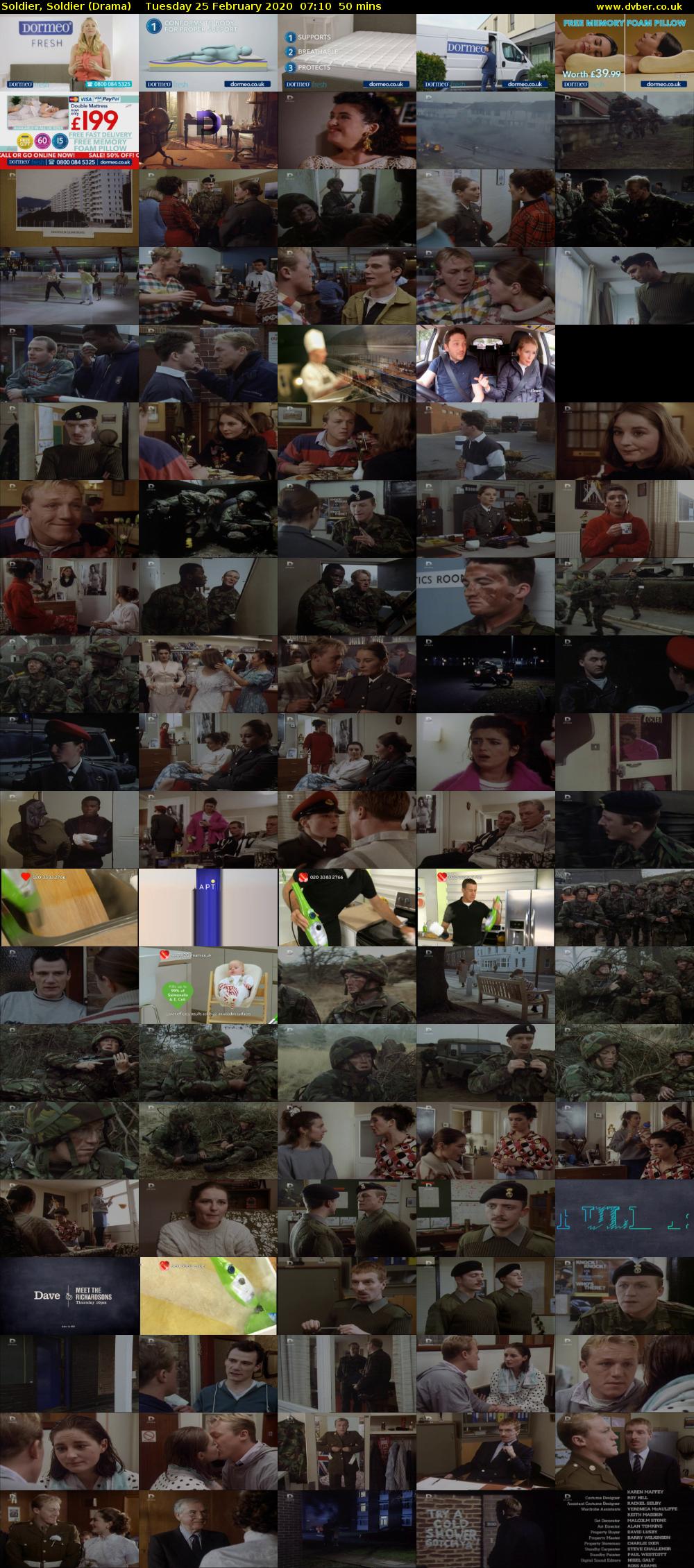 Soldier, Soldier (Drama) Tuesday 25 February 2020 07:10 - 08:00