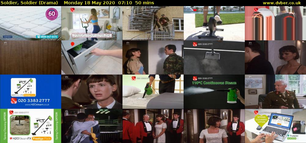 Soldier, Soldier (Drama) Monday 18 May 2020 07:10 - 08:00