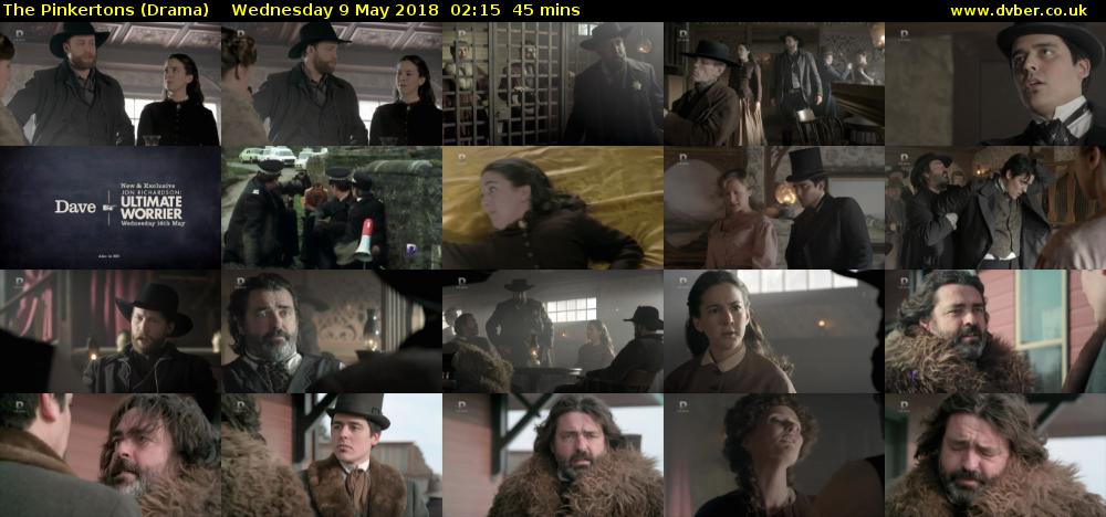 The Pinkertons (Drama) Wednesday 9 May 2018 02:15 - 03:00