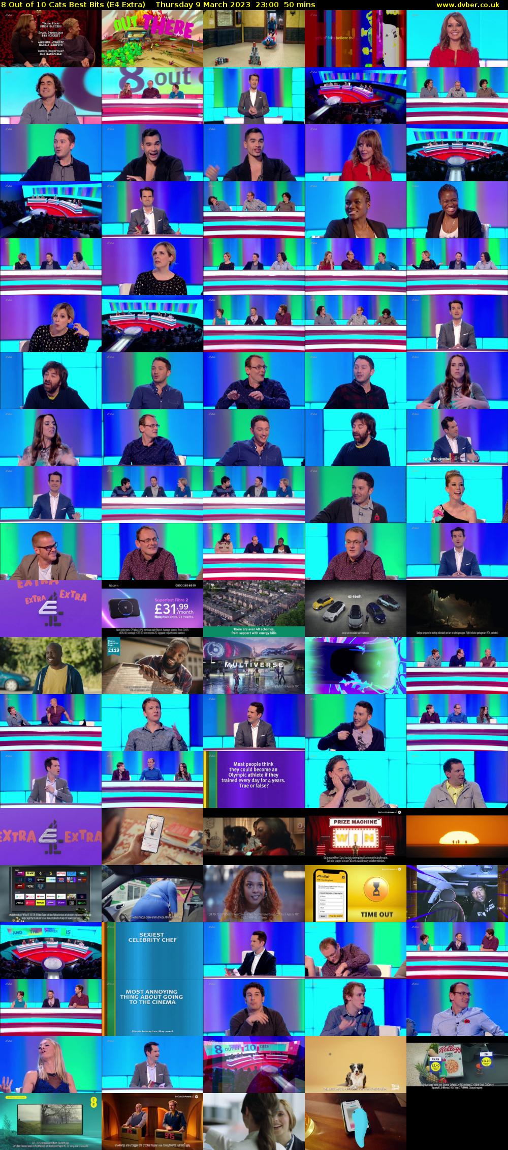 8 Out of 10 Cats Best Bits (E4 Extra) Thursday 9 March 2023 23:00 - 23:50