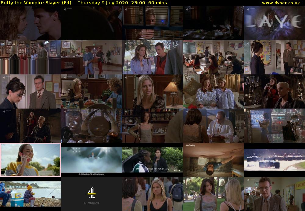 Buffy the Vampire Slayer (E4) Thursday 9 July 2020 23:00 - 00:00