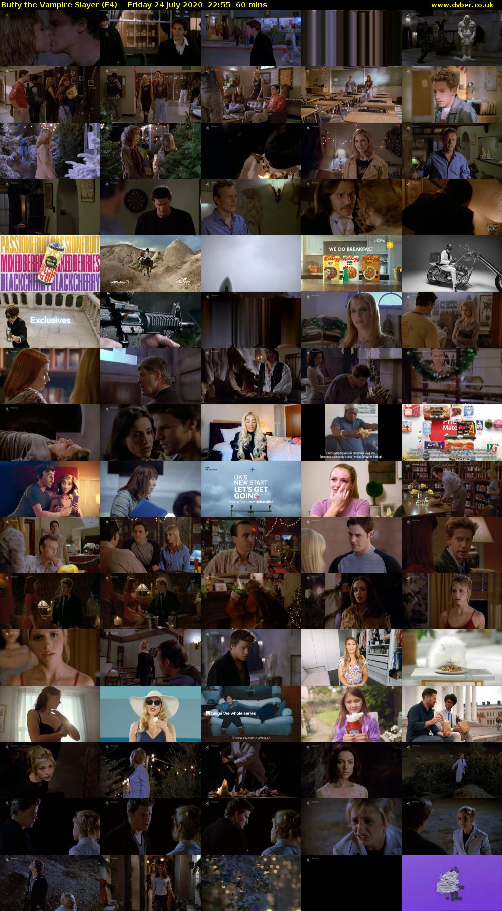 Buffy the Vampire Slayer (E4) Friday 24 July 2020 22:55 - 23:55