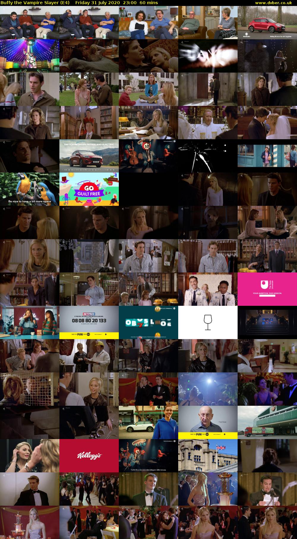 Buffy the Vampire Slayer (E4) Friday 31 July 2020 23:00 - 00:00