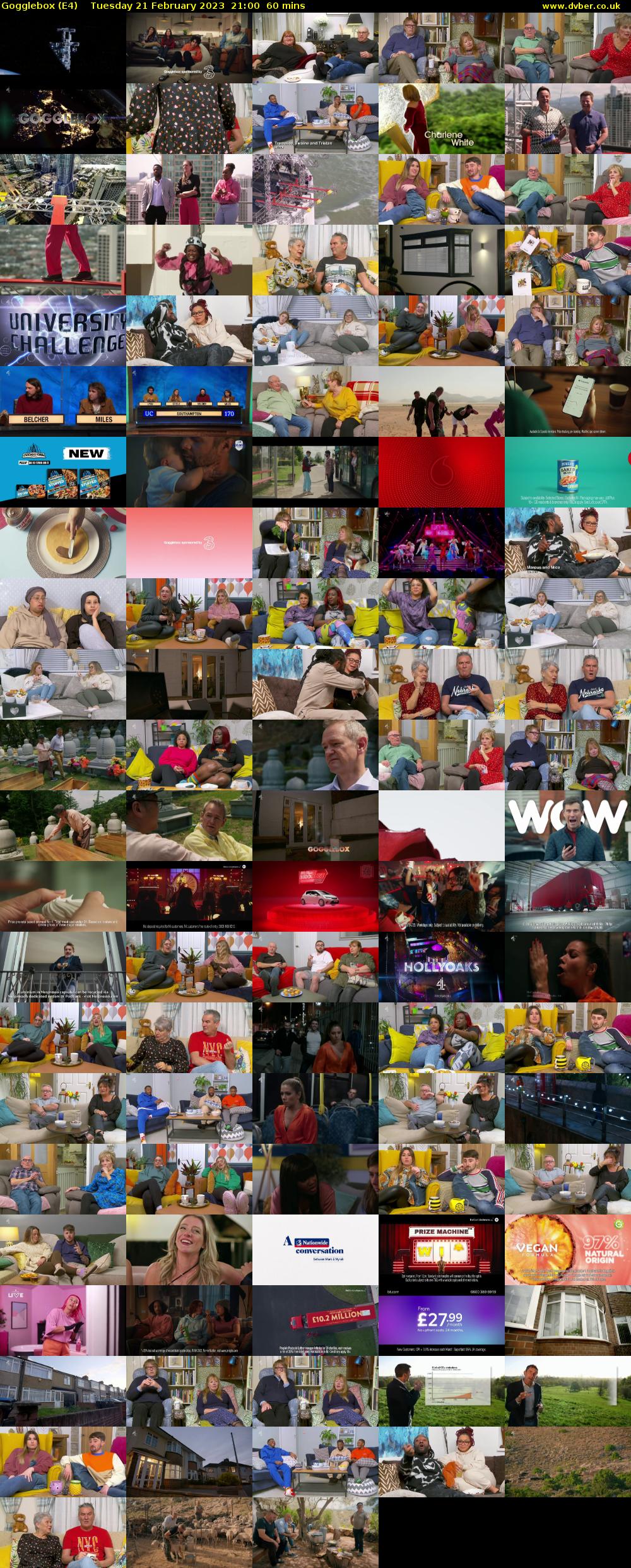 Gogglebox (E4) 202302212100
