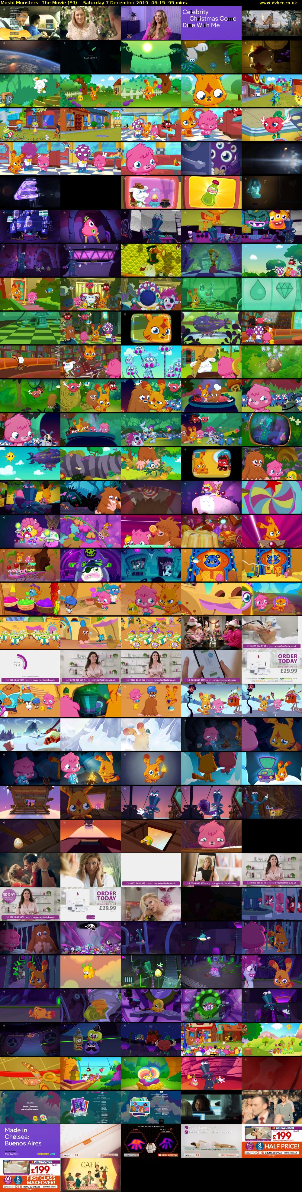 Moshi Monsters: The Movie (E4) Saturday 7 December 2019 06:15 - 07:50