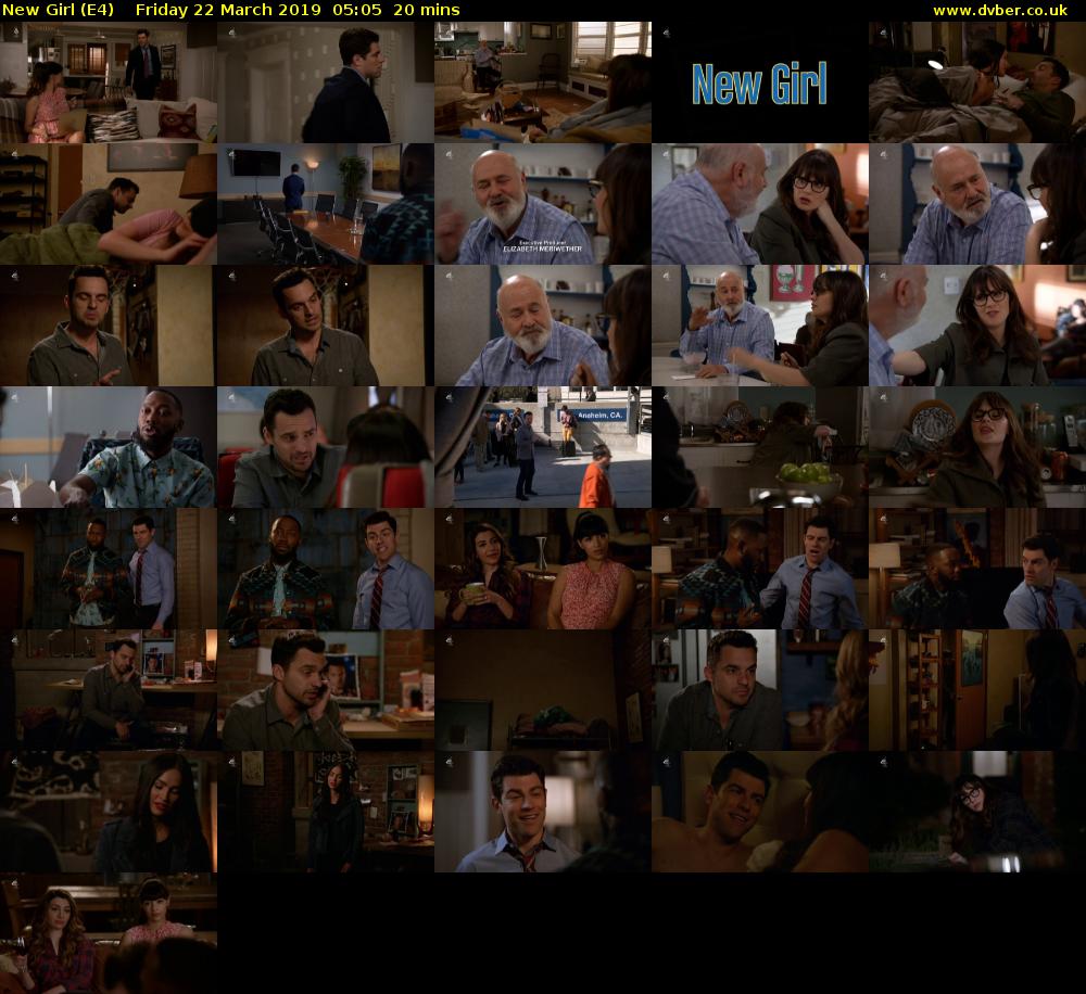 New Girl (E4) Friday 22 March 2019 05:05 - 05:25