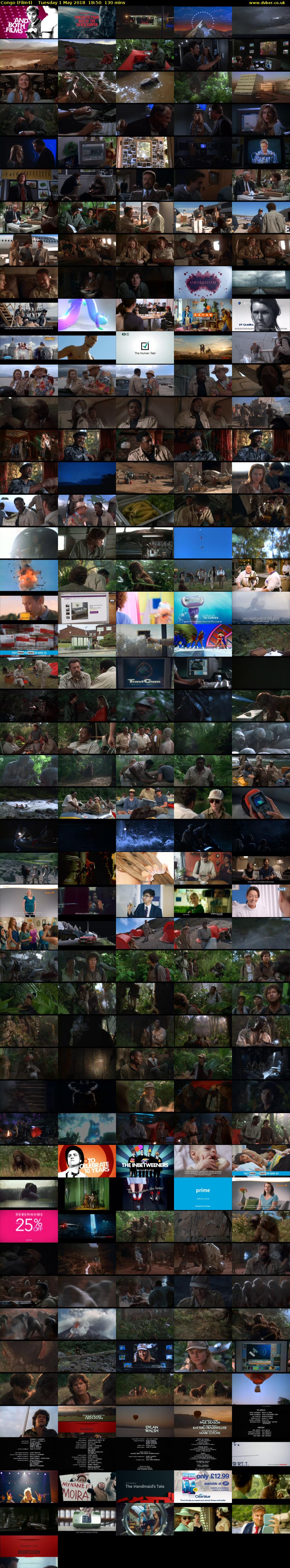 Congo (Film4) Tuesday 1 May 2018 18:50 - 21:00