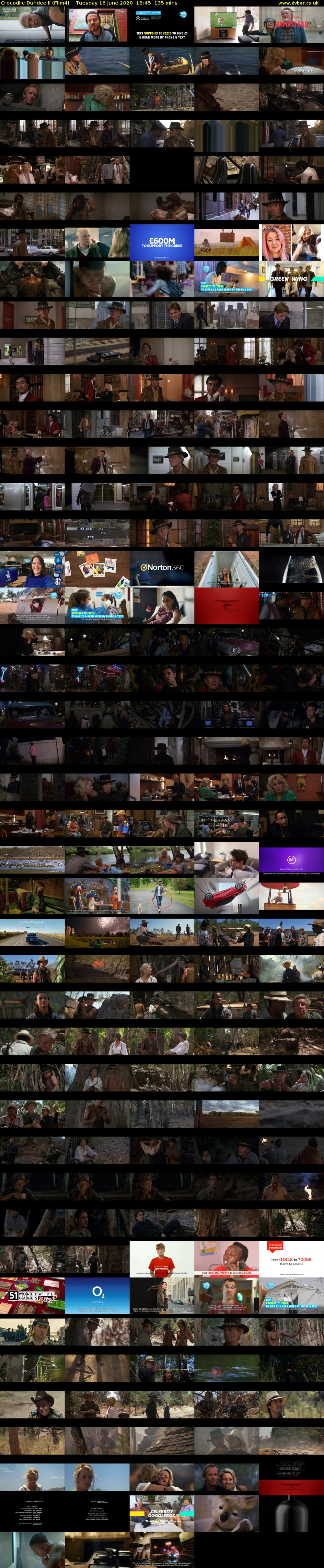 Crocodile Dundee II (Film4) Tuesday 16 June 2020 18:45 - 21:00