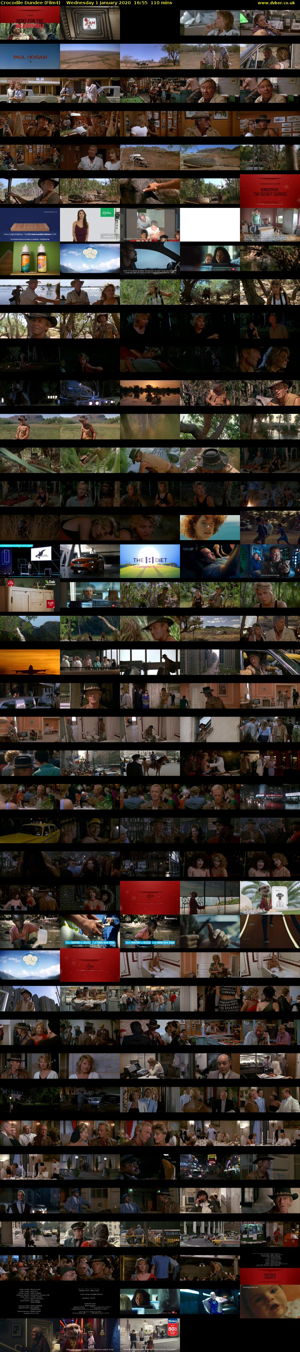 Crocodile Dundee (Film4) Wednesday 1 January 2020 16:55 - 18:45