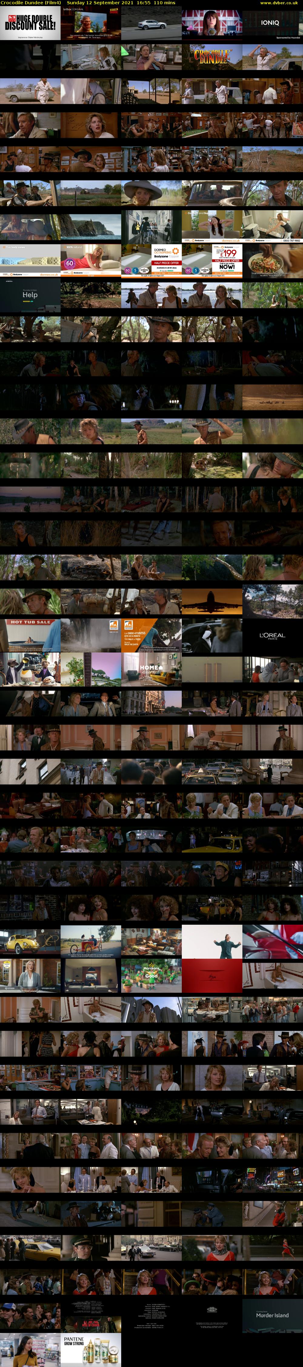 Crocodile Dundee (Film4) Sunday 12 September 2021 16:55 - 18:45