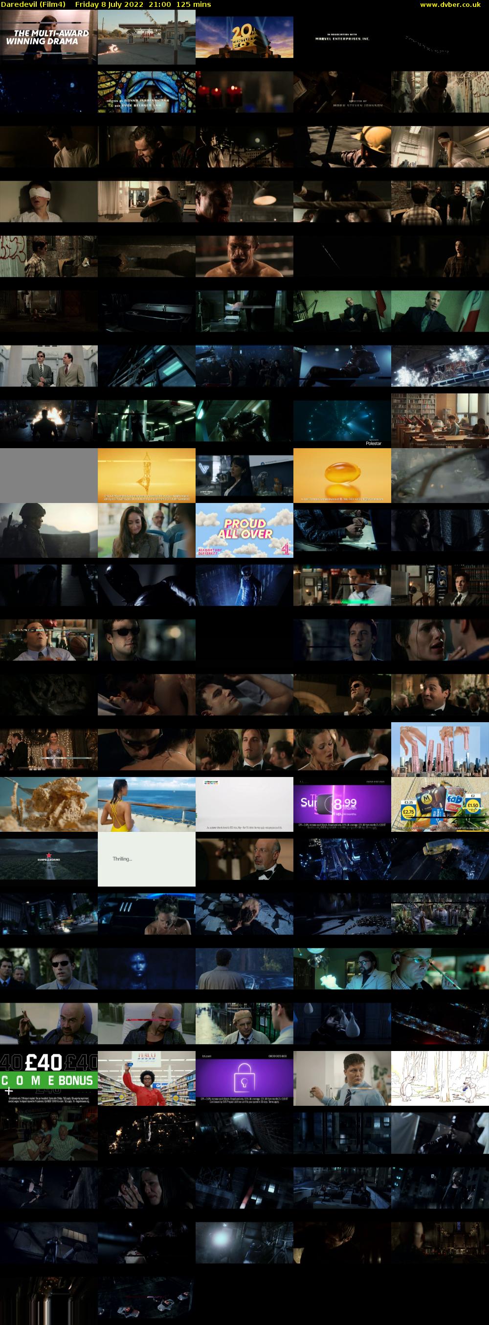 Daredevil (Film4) Friday 8 July 2022 21:00 - 23:05