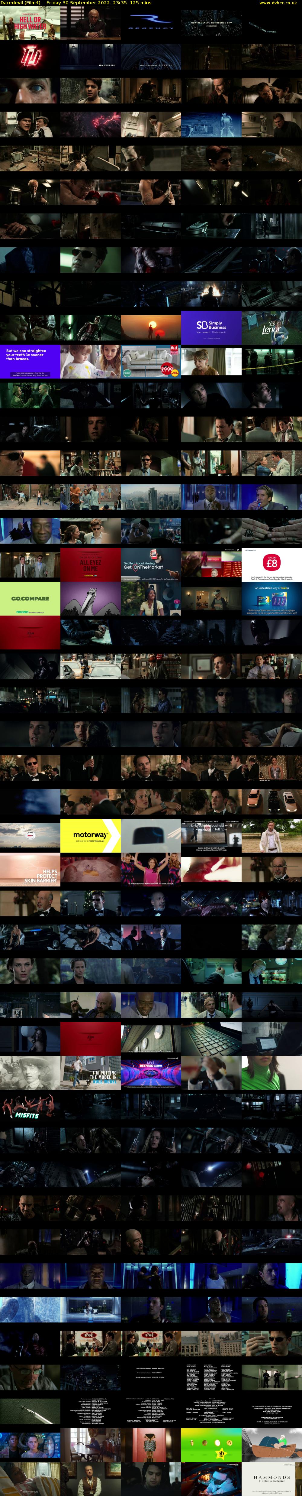 Daredevil (Film4) Friday 30 September 2022 23:35 - 01:40