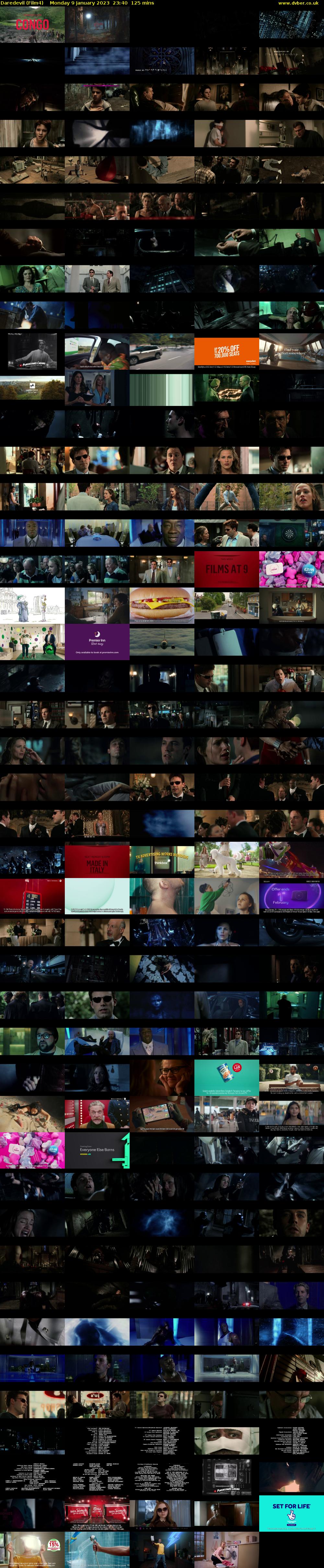 Daredevil (Film4) Monday 9 January 2023 23:40 - 01:45