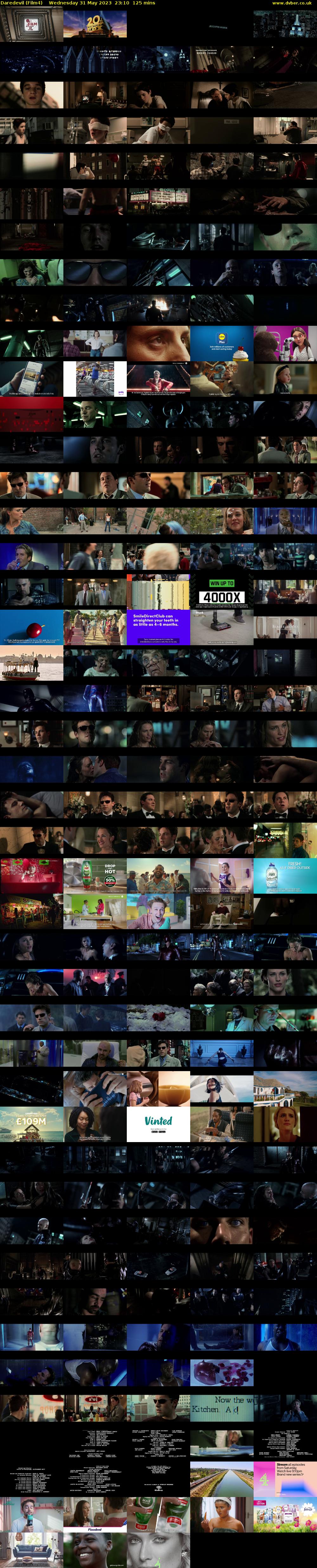 Daredevil (Film4) Wednesday 31 May 2023 23:10 - 01:15