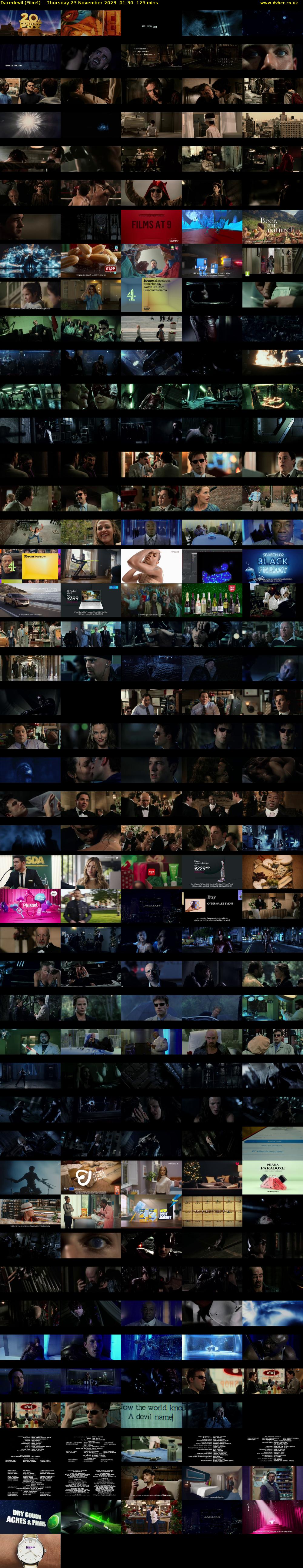 Daredevil (Film4) Thursday 23 November 2023 01:30 - 03:35
