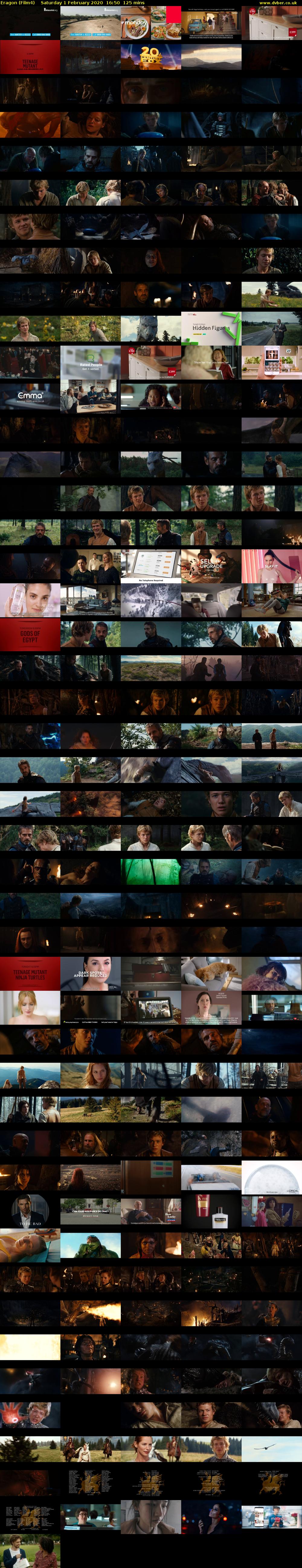 Eragon (Film4) Saturday 1 February 2020 16:50 - 18:55