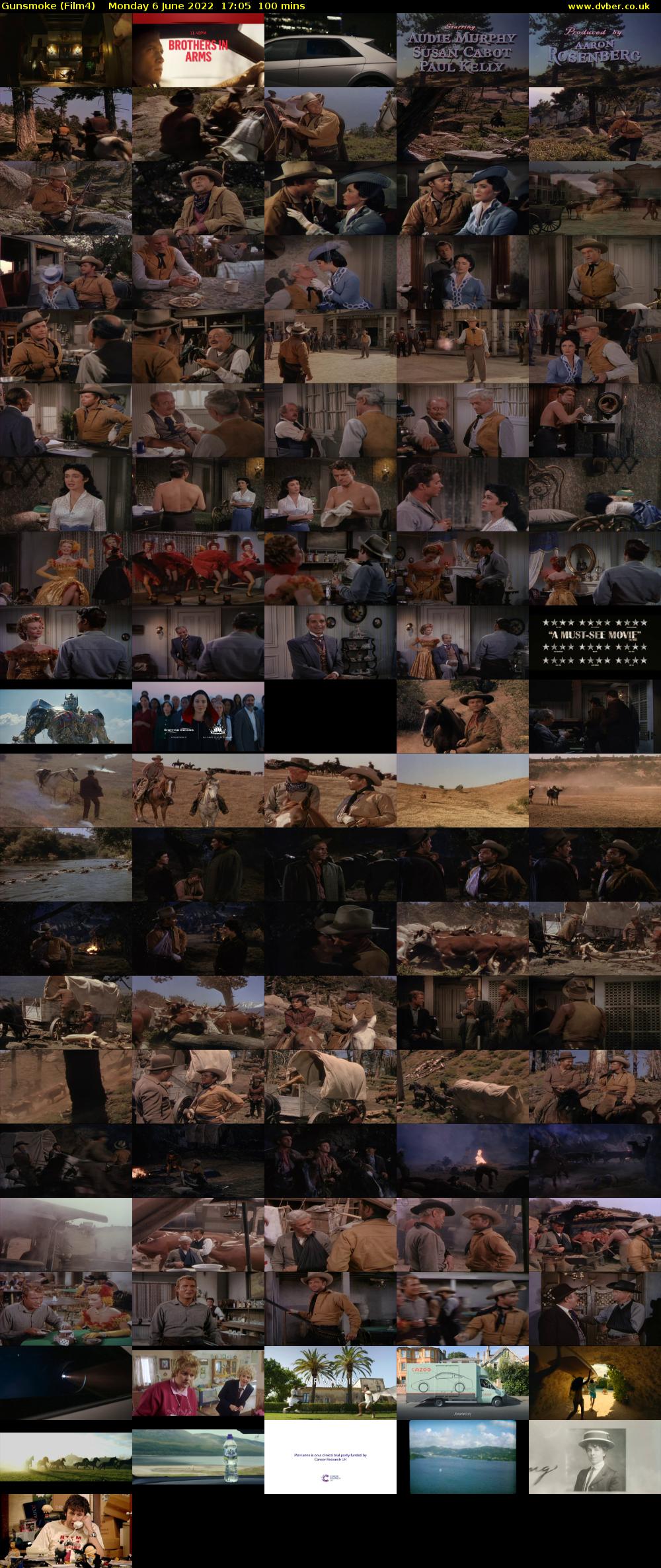 Gunsmoke (Film4) Monday 6 June 2022 17:05 - 18:45