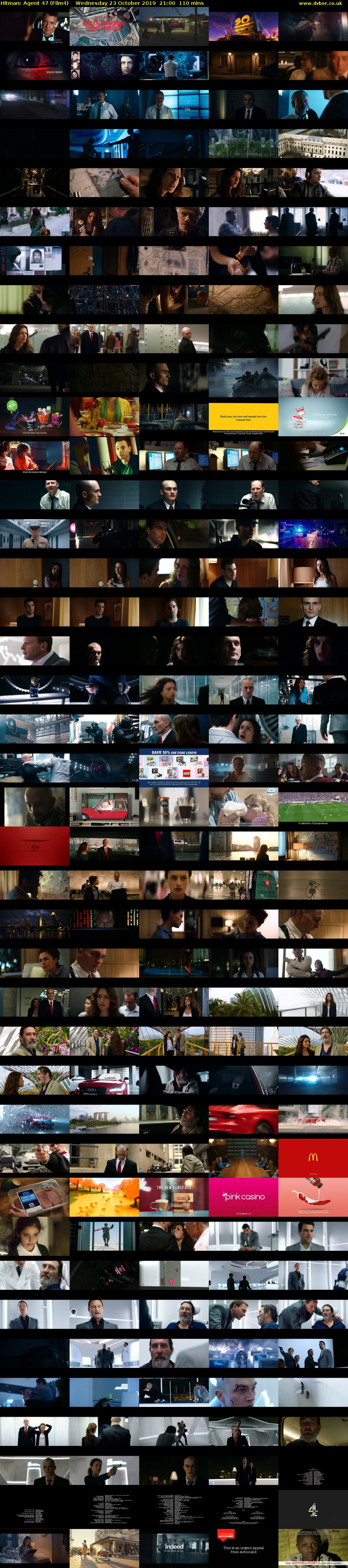 Hitman: Agent 47 (Film4) Wednesday 23 October 2019 21:00 - 22:50