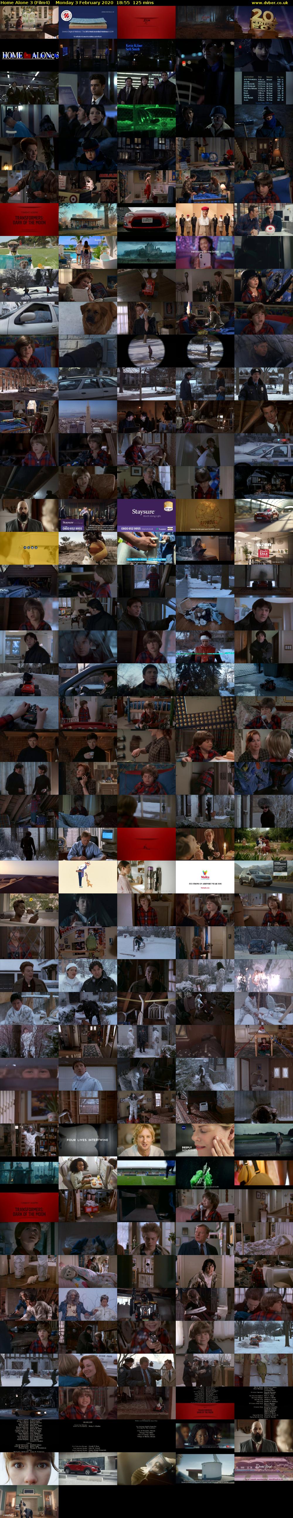 Home Alone 3 (Film4) Monday 3 February 2020 18:55 - 21:00