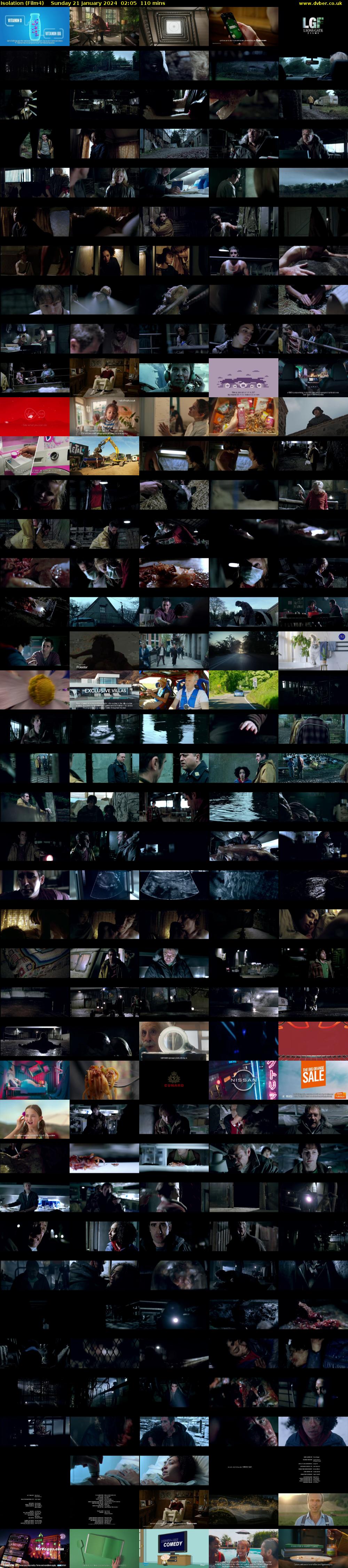 Isolation (Film4) Sunday 21 January 2024 02:05 - 03:55