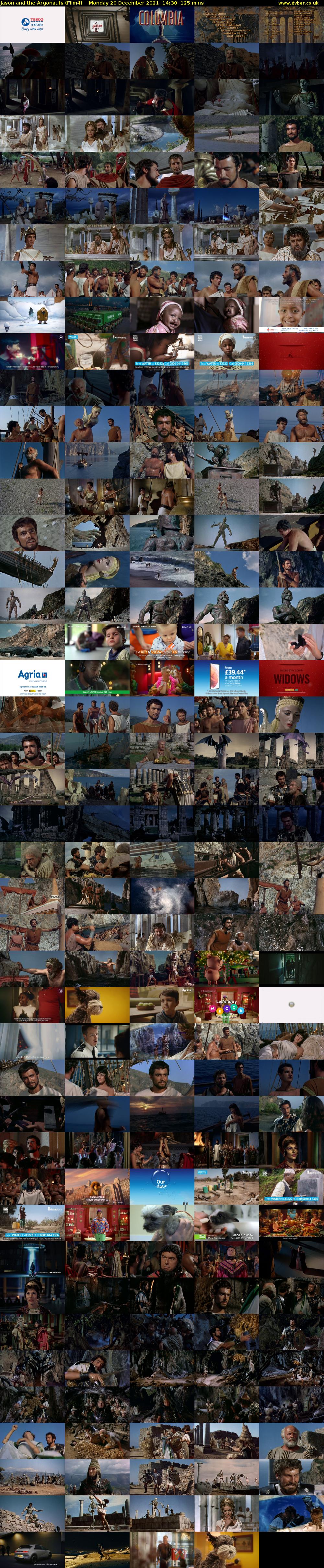 Jason and the Argonauts (Film4) Monday 20 December 2021 14:30 - 16:35