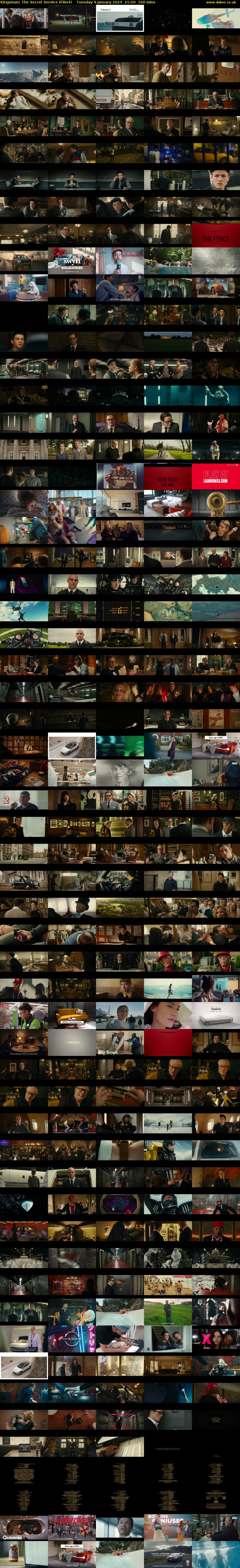 Kingsman: The Secret Service (Film4) Tuesday 9 January 2024 21:00 - 23:40