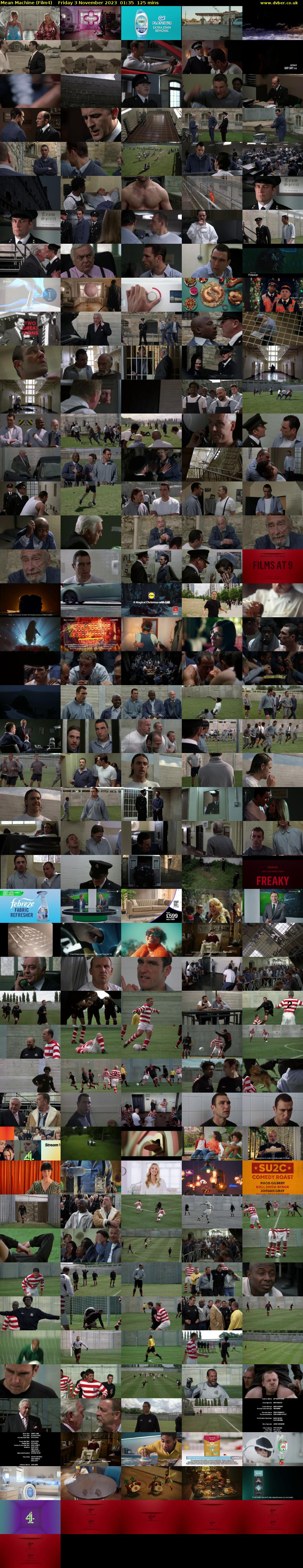 Mean Machine (Film4) Friday 3 November 2023 01:35 - 03:40