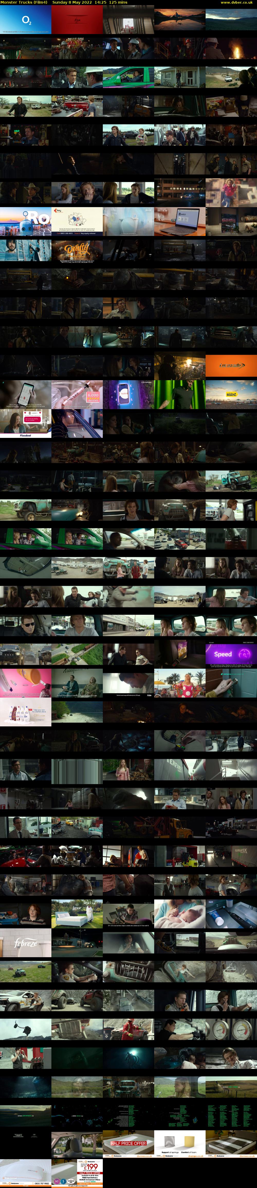 Monster Trucks (Film4) Sunday 8 May 2022 14:25 - 16:30