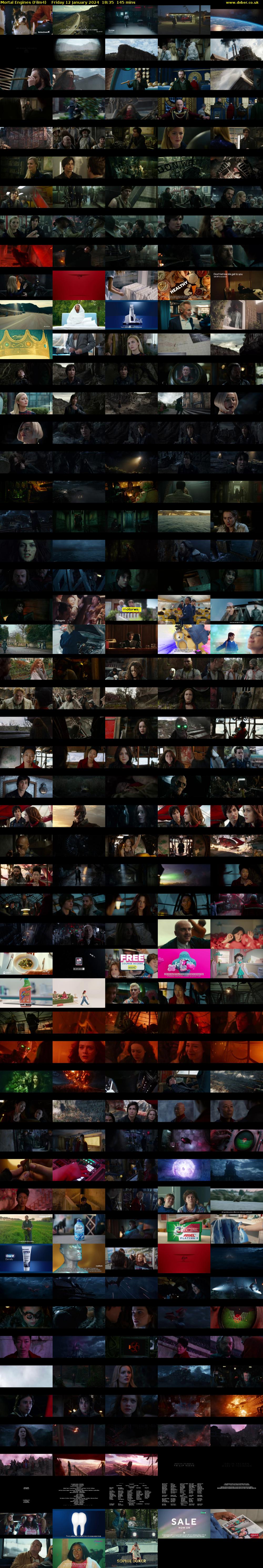 Mortal Engines (Film4) Friday 12 January 2024 18:35 - 21:00