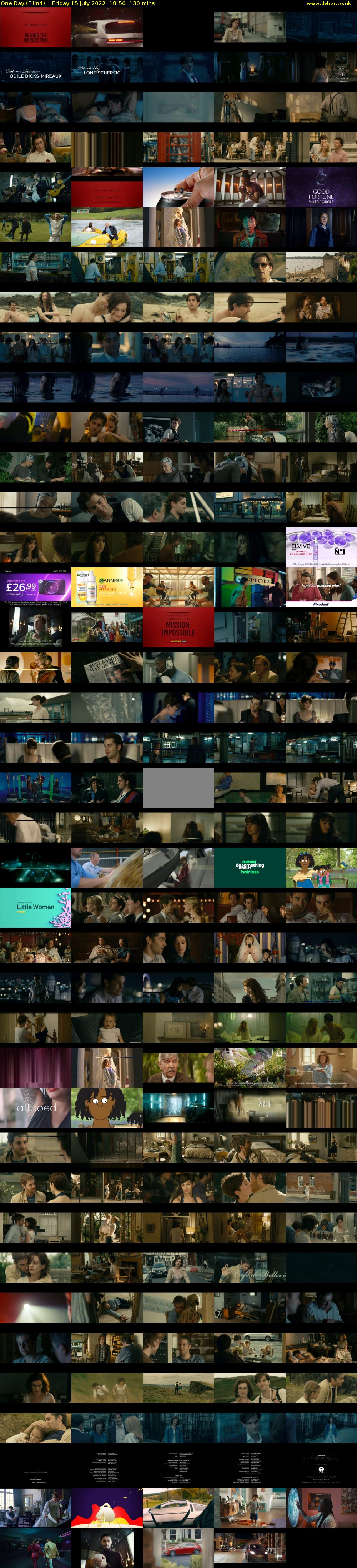 One Day (Film4) Friday 15 July 2022 18:50 - 21:00