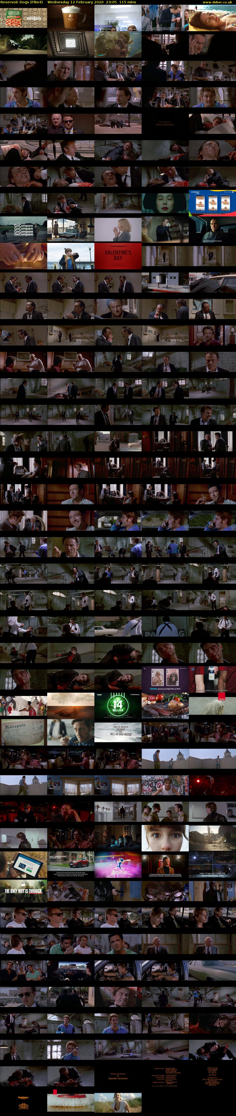 Reservoir Dogs (Film4) Wednesday 12 February 2020 23:05 - 01:00