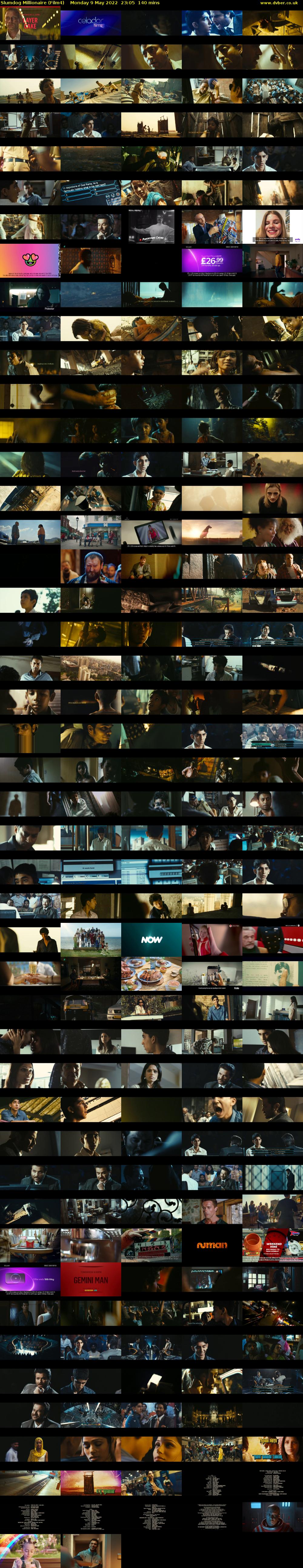 Slumdog Millionaire (Film4) Monday 9 May 2022 23:05 - 01:25