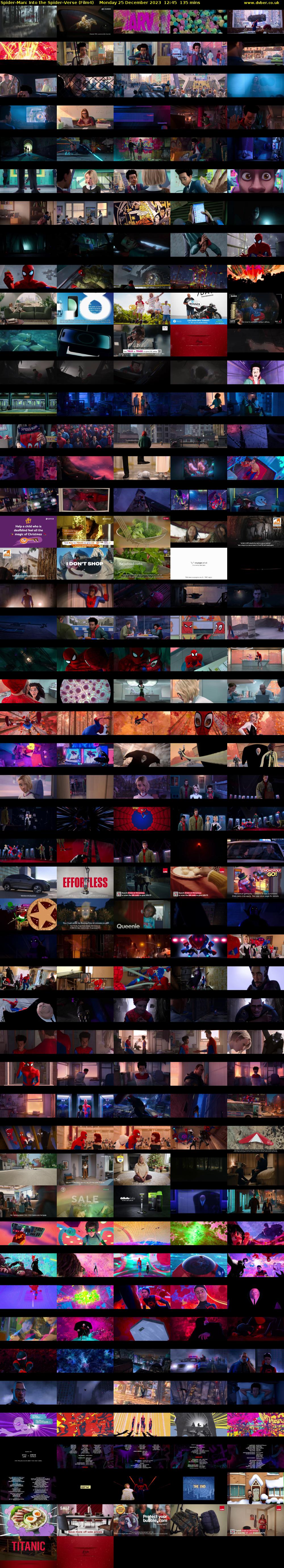 Spider-Man: Into the Spider-Verse (Film4) Monday 25 December 2023 12:45 - 15:00