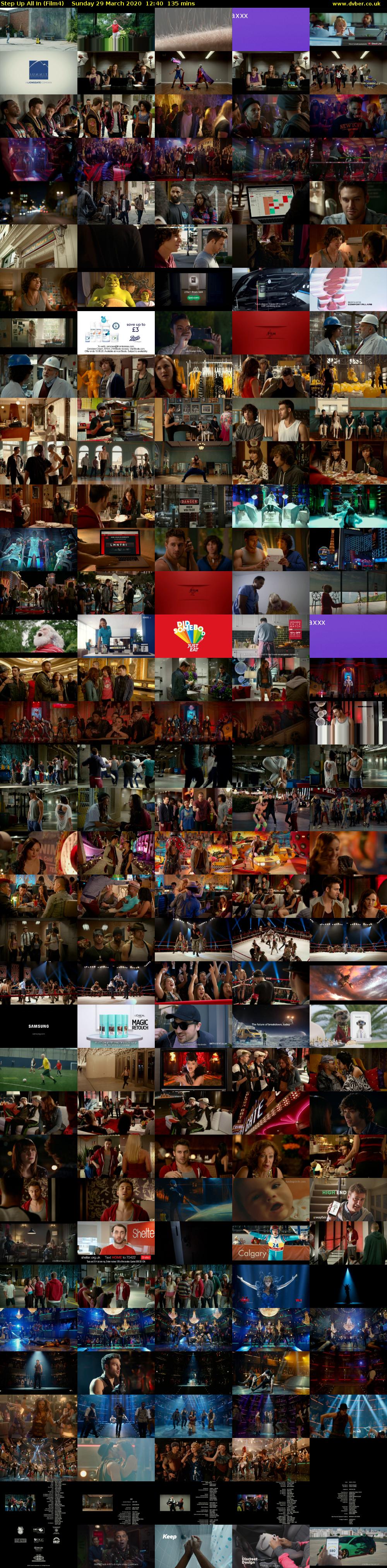 Step Up All In (Film4) Sunday 29 March 2020 12:40 - 14:55