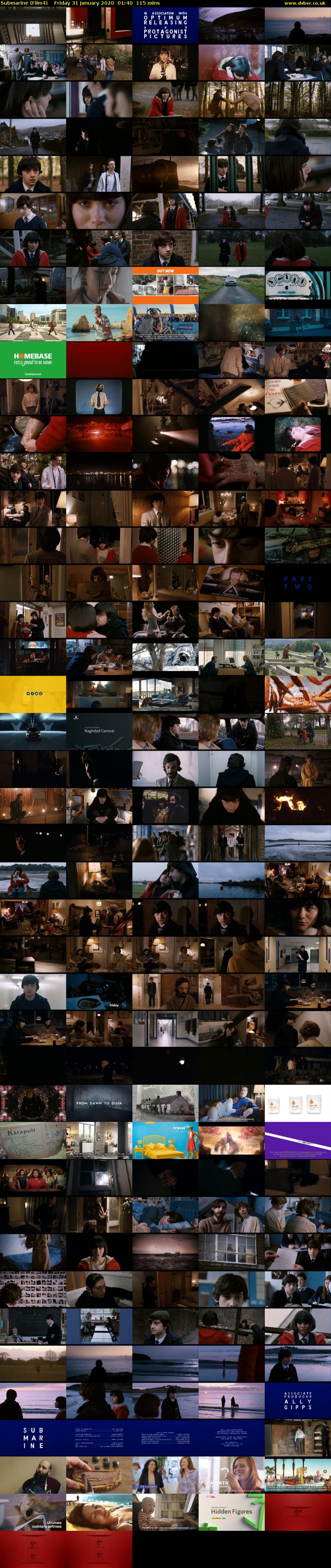 Submarine (Film4) Friday 31 January 2020 01:40 - 03:35