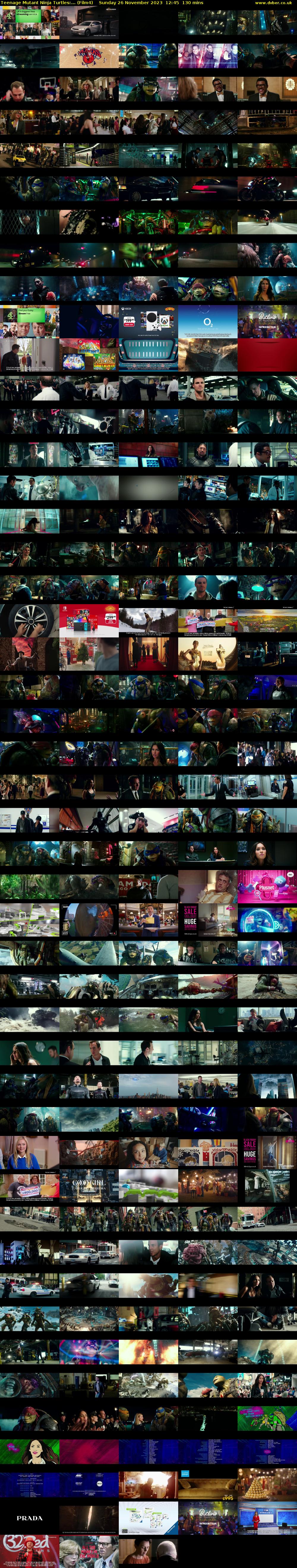 Teenage Mutant Ninja Turtles:... (Film4) Sunday 26 November 2023 12:45 - 14:55