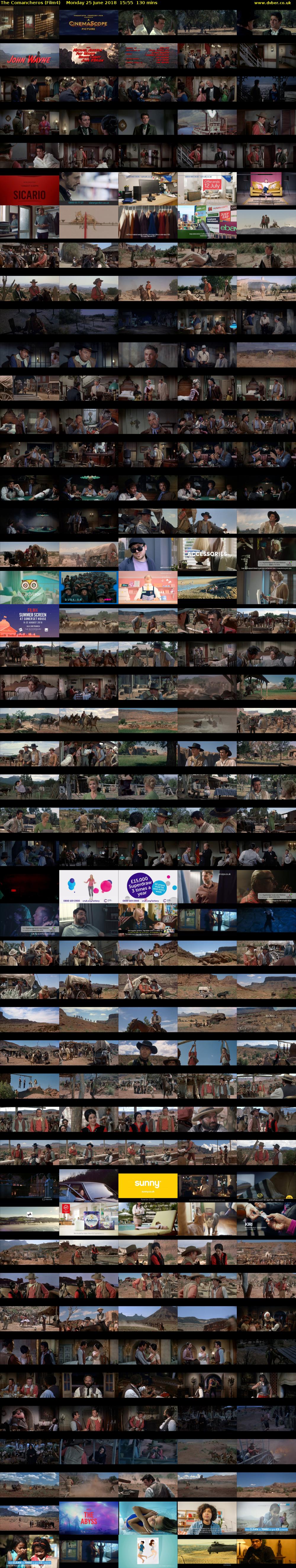 The Comancheros (Film4) Monday 25 June 2018 15:55 - 18:05