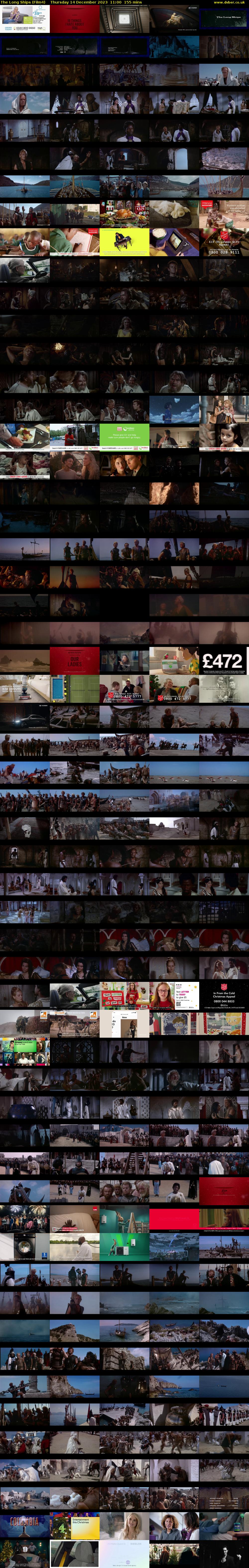 The Long Ships (Film4) Thursday 14 December 2023 11:00 - 13:35