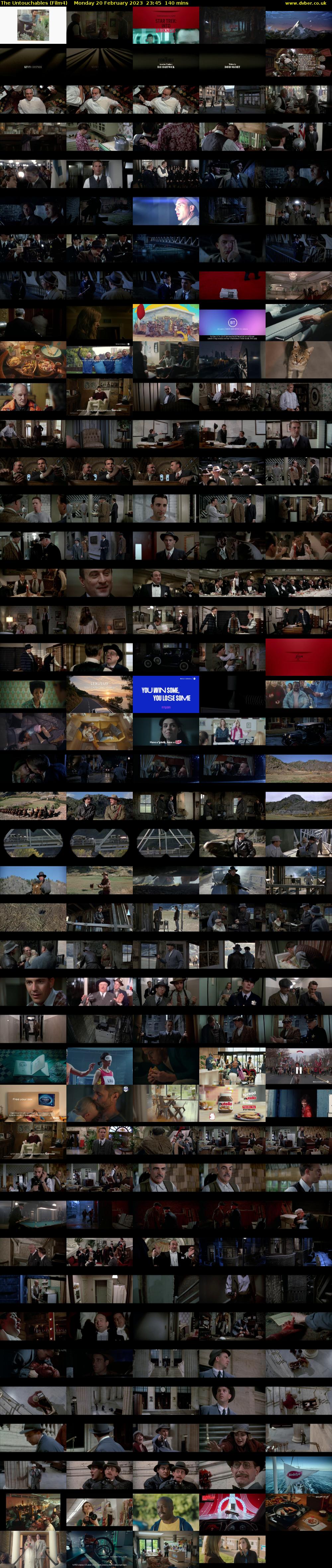 The Untouchables (Film4) Monday 20 February 2023 23:45 - 02:05