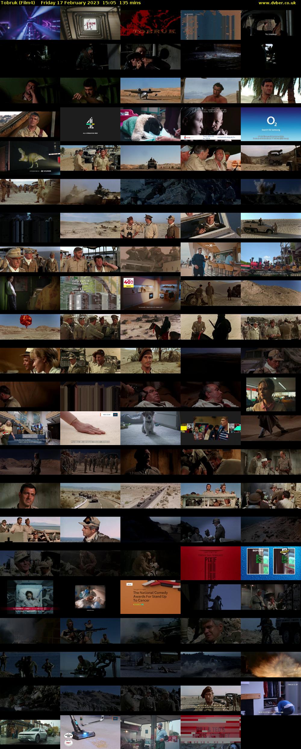 Tobruk (Film4) Friday 17 February 2023 15:05 - 17:20