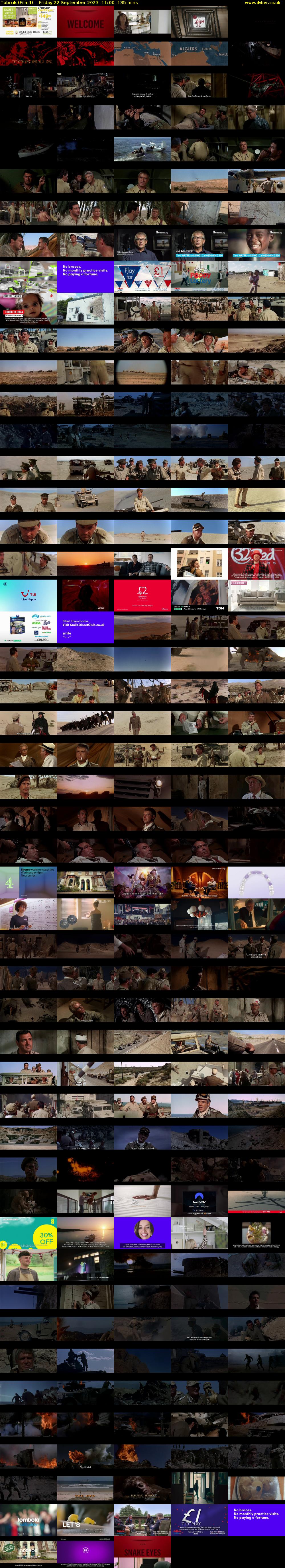 Tobruk (Film4) Friday 22 September 2023 11:00 - 13:15