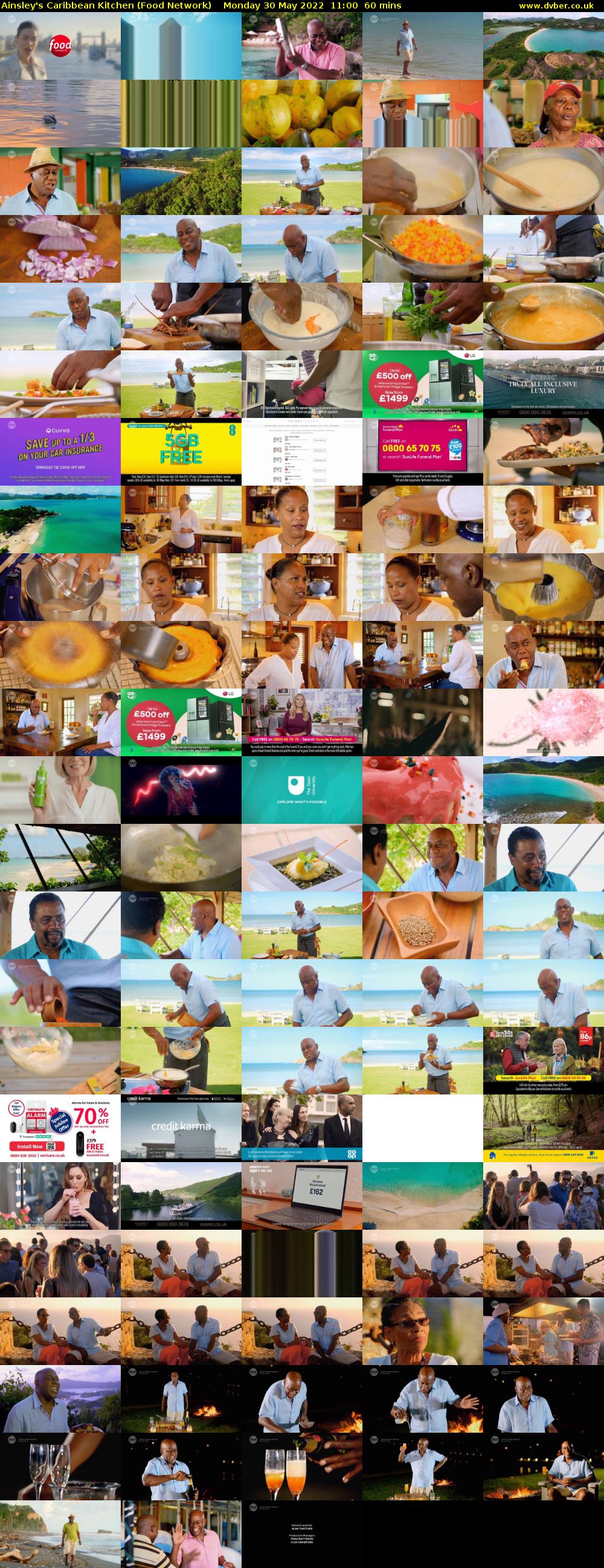 Ainsley's Caribbean Kitchen (Food Network) Monday 30 May 2022 11:00 - 12:00